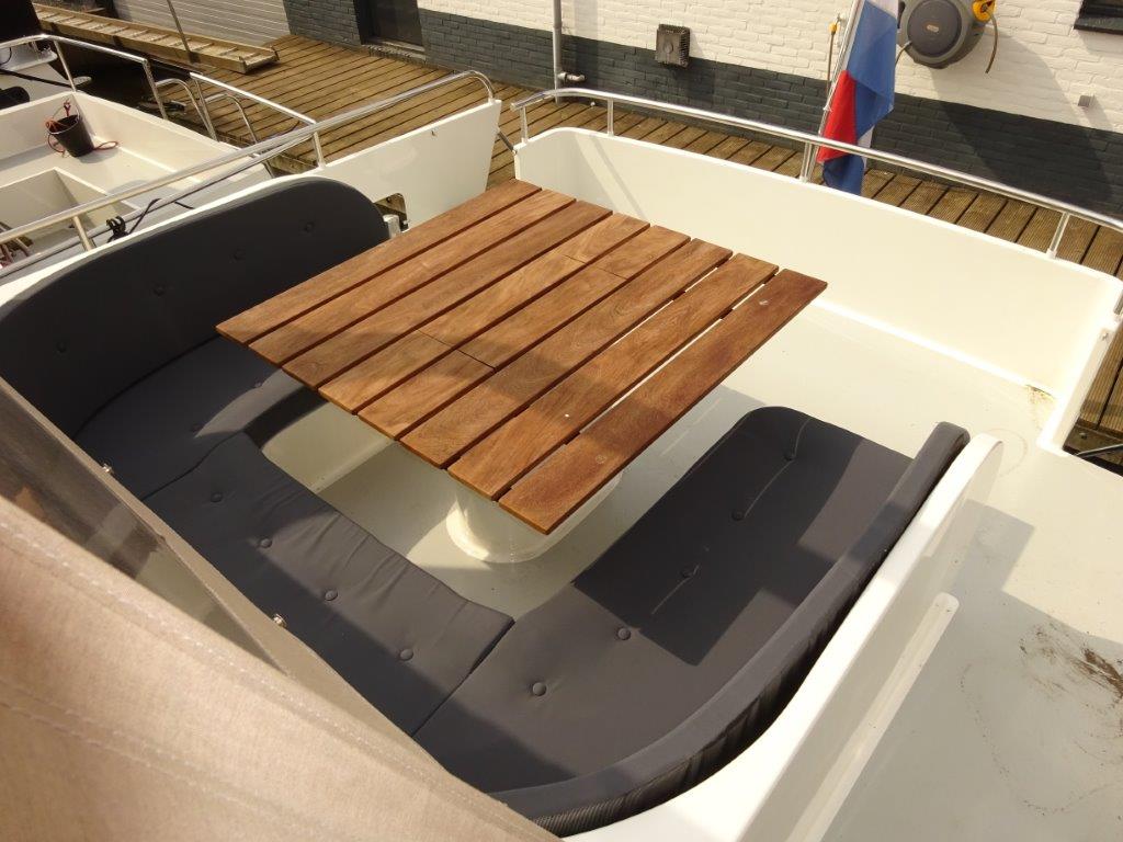 Jacht huren met keuken