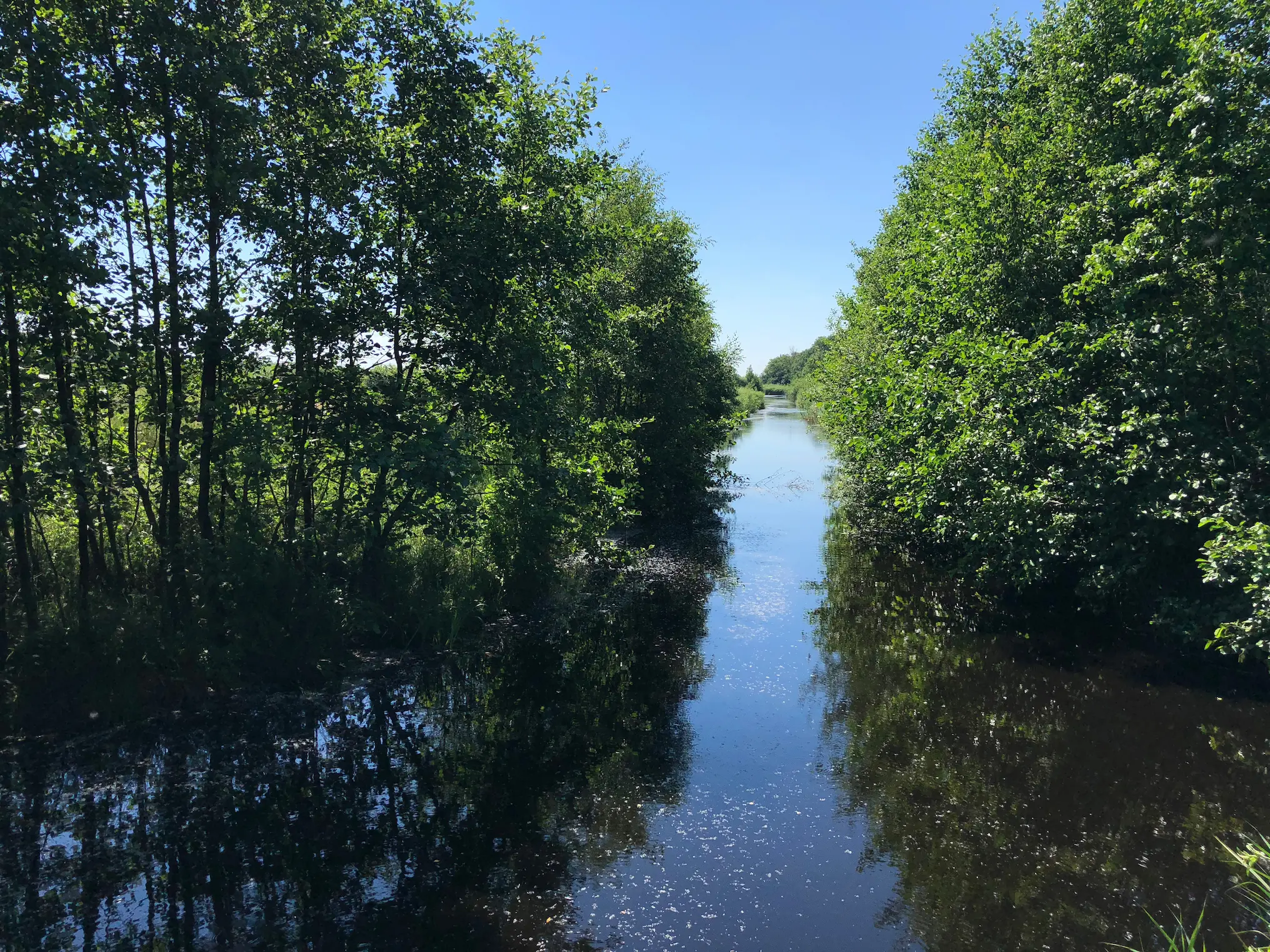 Alde Feanen vaarroute
