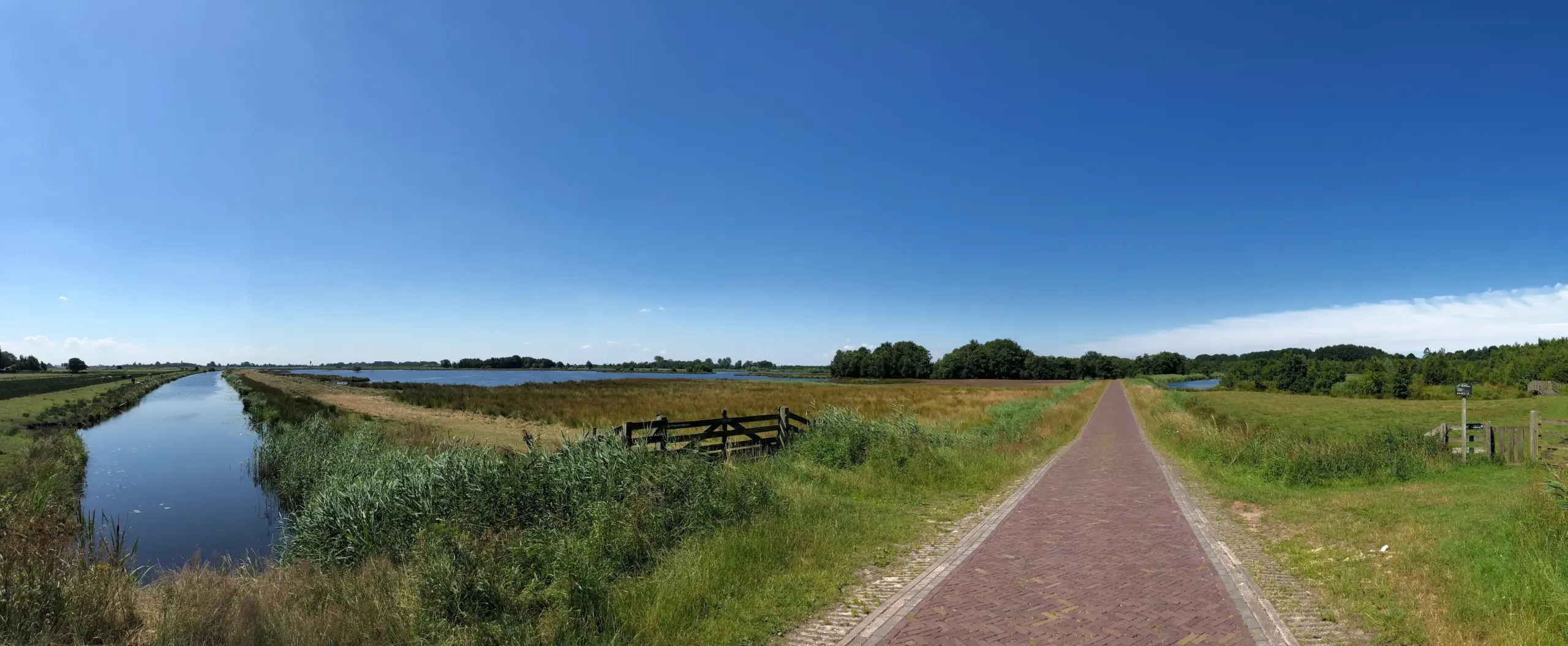 Route door Nationaal Park Alde Feanen