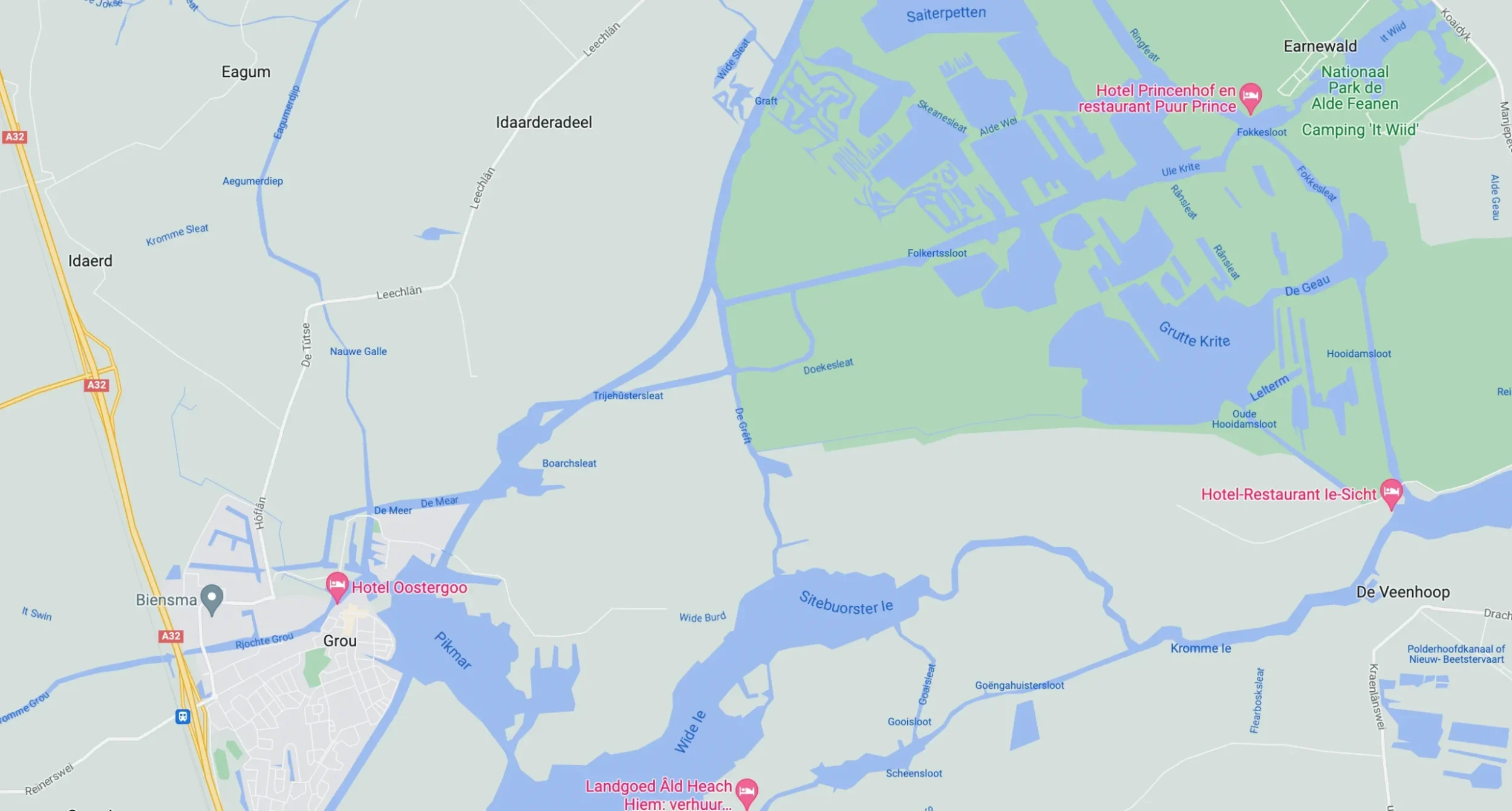 Segelrouten Friesland